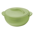 Caserolă alimentară izolată TORO 2,5 l verde