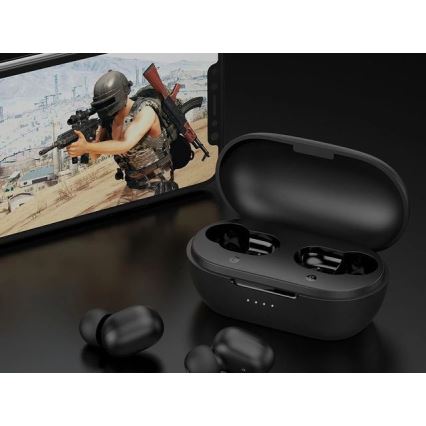 Căști fără fir impermeabile GT1 Pro Bluetooth negre Haylou