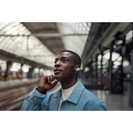 Căști fără fir Philips T1WT/00 IPX4 2x 60 mAh + 650 mAh argintiu