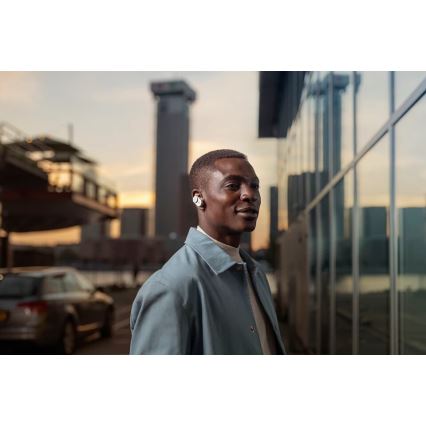 Căști fără fir Philips T1WT/00 IPX4 2x 60 mAh + 650 mAh argintiu