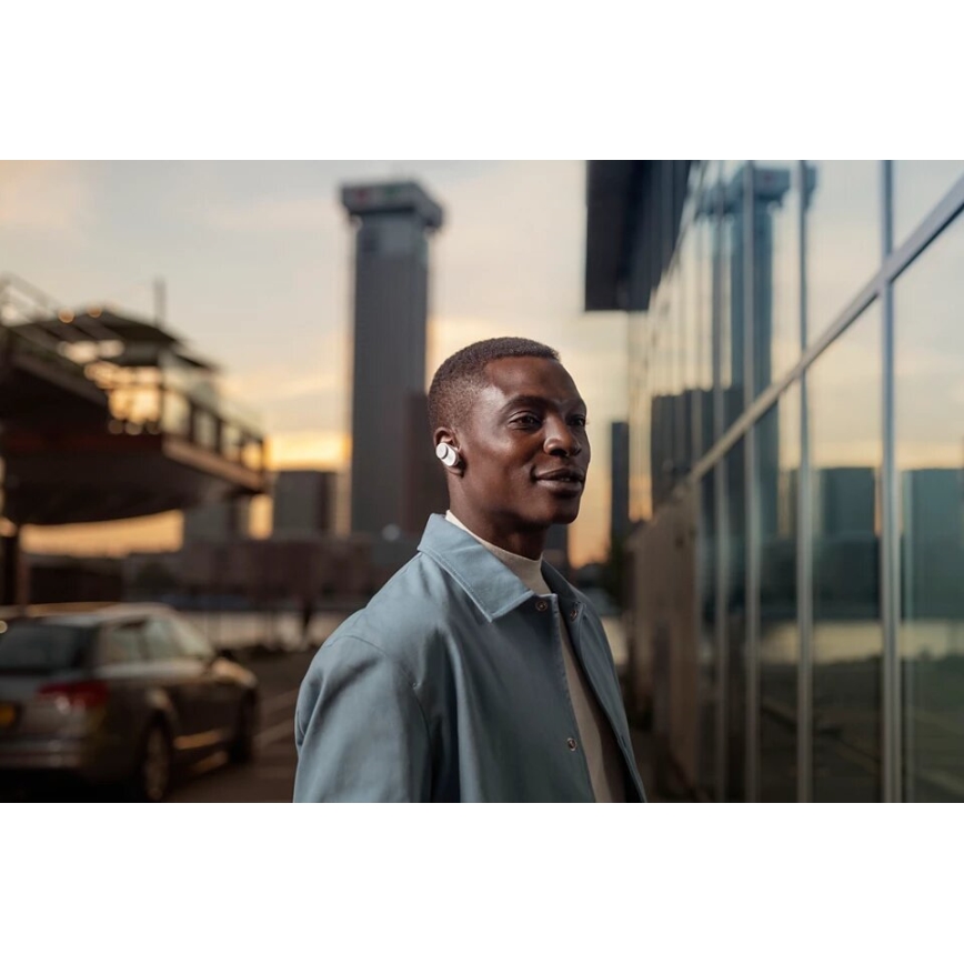 Căști fără fir Philips T1WT/00 IPX4 2x 60 mAh + 650 mAh argintiu