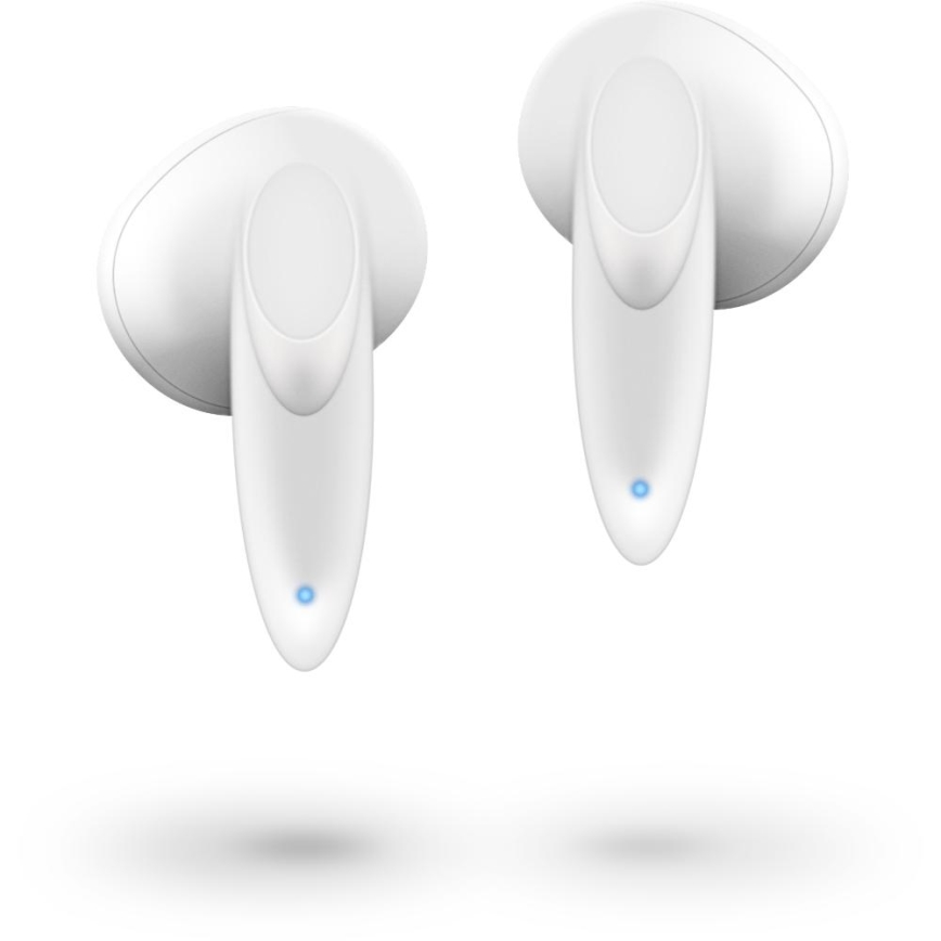 Căști fără fir Sencor 230 mAh + 2x 25 mAh IPX4 alb