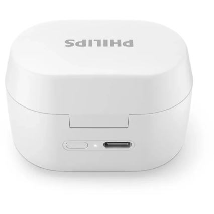 Căști fără fir TWS Bluetooth IPX5 albe Philips TAT3216WT/00