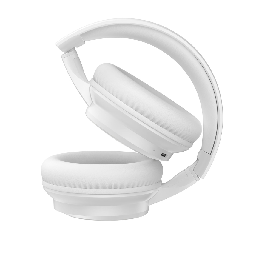 Căști wireless 400 mAh, albe