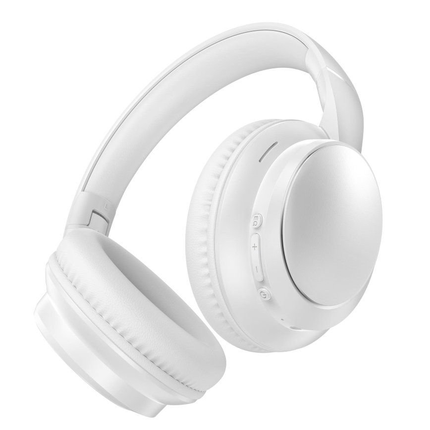 Căști wireless 400 mAh, albe