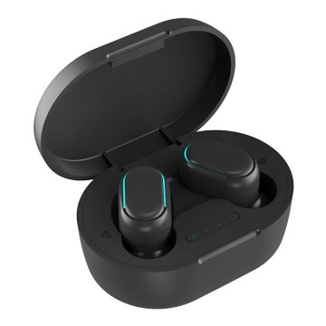 Căști wireless rezistente la apă Bluetooth 45 mAh, negre