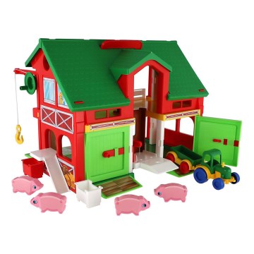 Căsuță de fermier cu accesorii