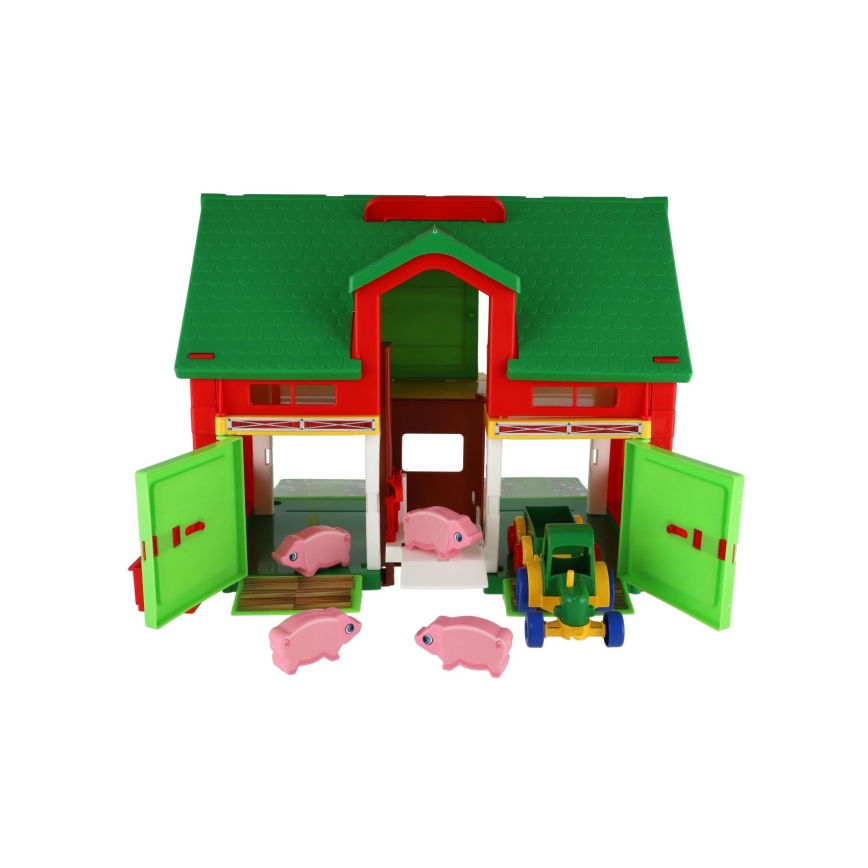 Căsuță de fermier cu accesorii