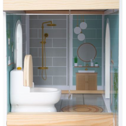 Căsuță din lemn pentru păpuși, vilă Small Foot