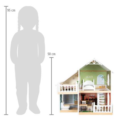 Căsuță din lemn pentru păpuși, vilă Small Foot