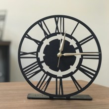 Ceas de masă 20 cm 1xAA negru