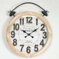 Ceas de perete 1xAA d. 50 cm bej