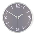 Ceas de perete Ø 30,5 cm, 1x AA, crom mat