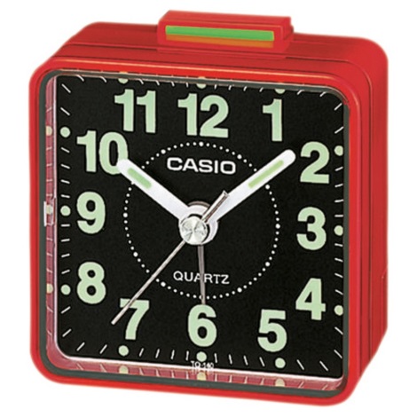 Ceas deșteptător 1xAA roșu/negru Casio