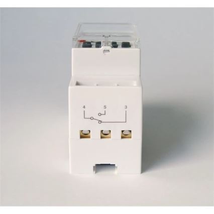 Ceas digital de comutare pentru șină DIN 3680W/230V