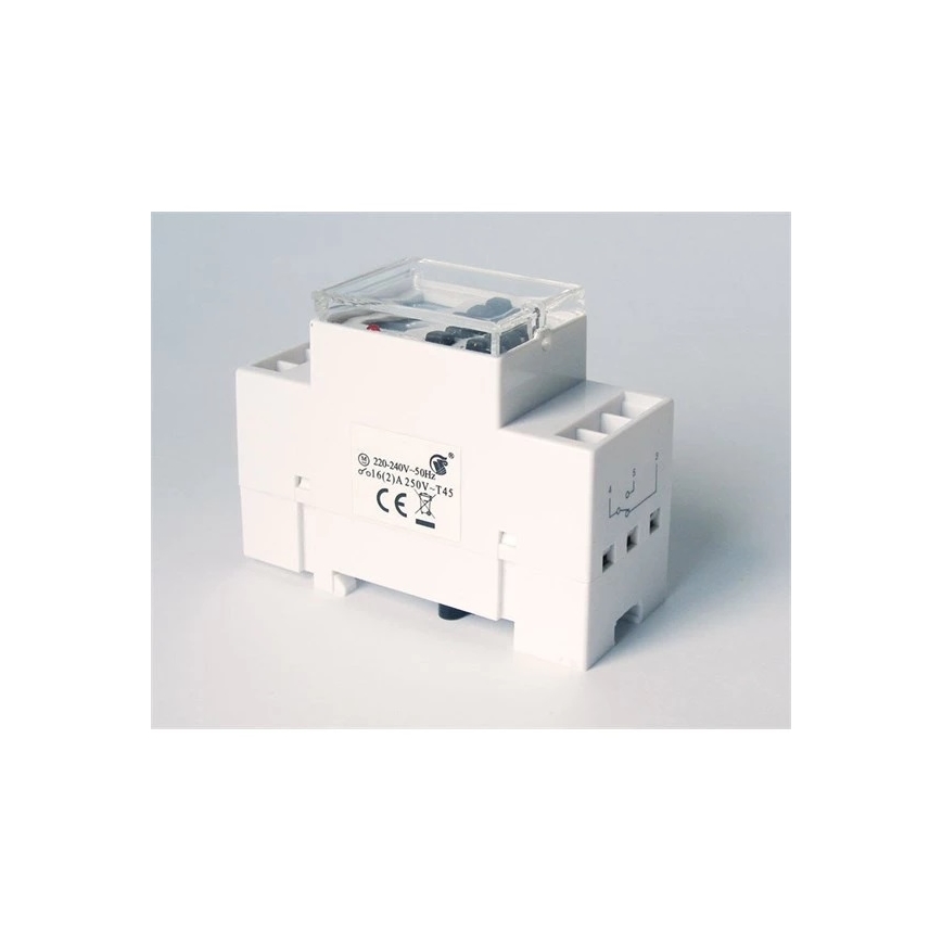 Ceas digital de comutare pentru șină DIN 3680W/230V
