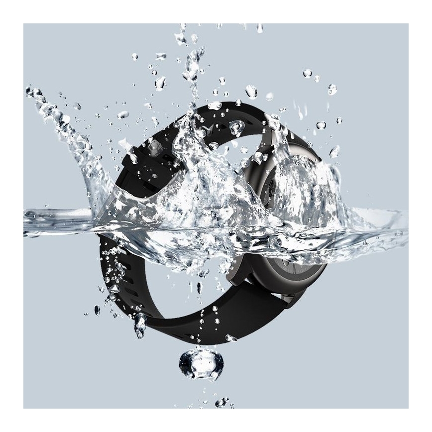 Ceas inteligent Haylou LS05 Solar Bluetooth IP68 negru