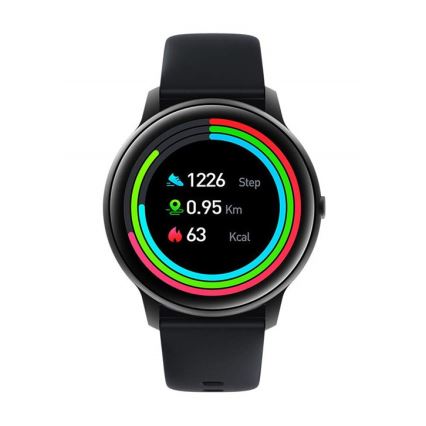Ceas inteligent Xiaomi IMILAB Bluetooth KW66 IP68 negru