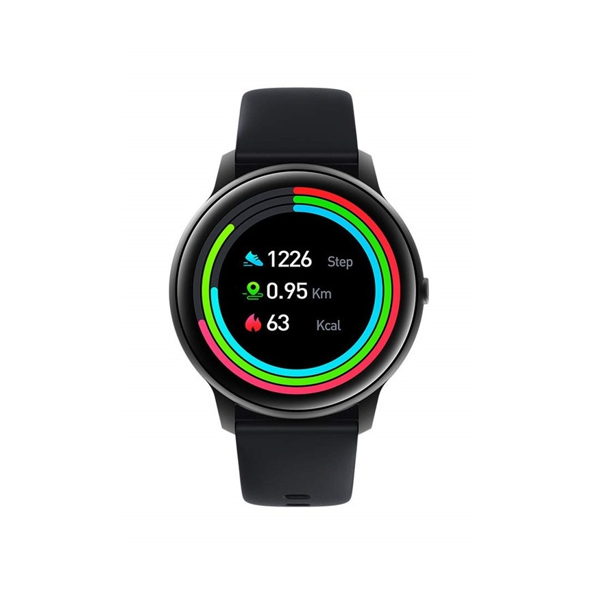 Ceas inteligent Xiaomi IMILAB Bluetooth KW66 IP68 negru