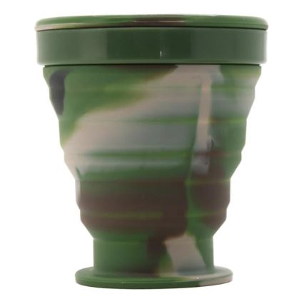 Ceașcă pliabilă din silicon 200 ml