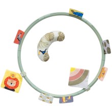 Cerc pentru joaca pe burtică d. 90 cm savană Taf Toys