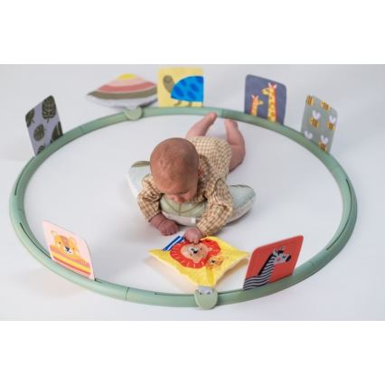 Cerc pentru joaca pe burtică d. 90 cm savană Taf Toys