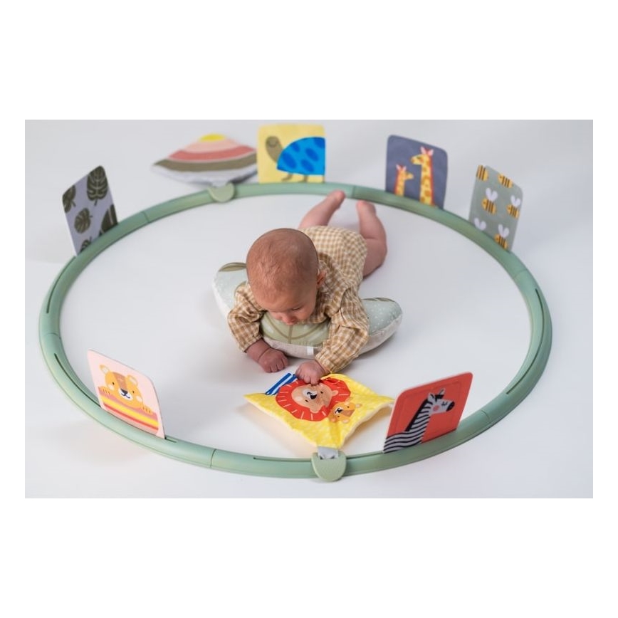 Cerc pentru joaca pe burtică d. 90 cm savană Taf Toys