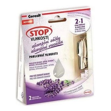 Ceresit - Sachete absorbante cu lavandă, 2 x 50 g