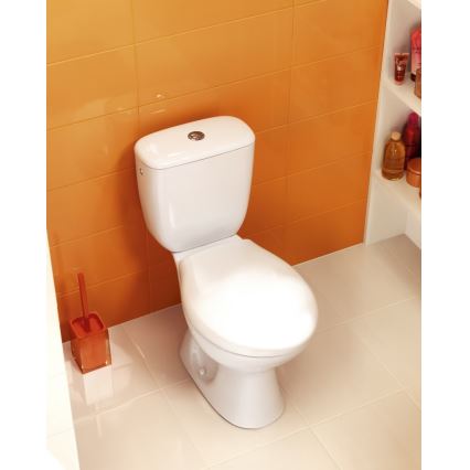 Cersanit K08-029 - Vas WC stativ cu capac PRESIDENT, ceramică, alb