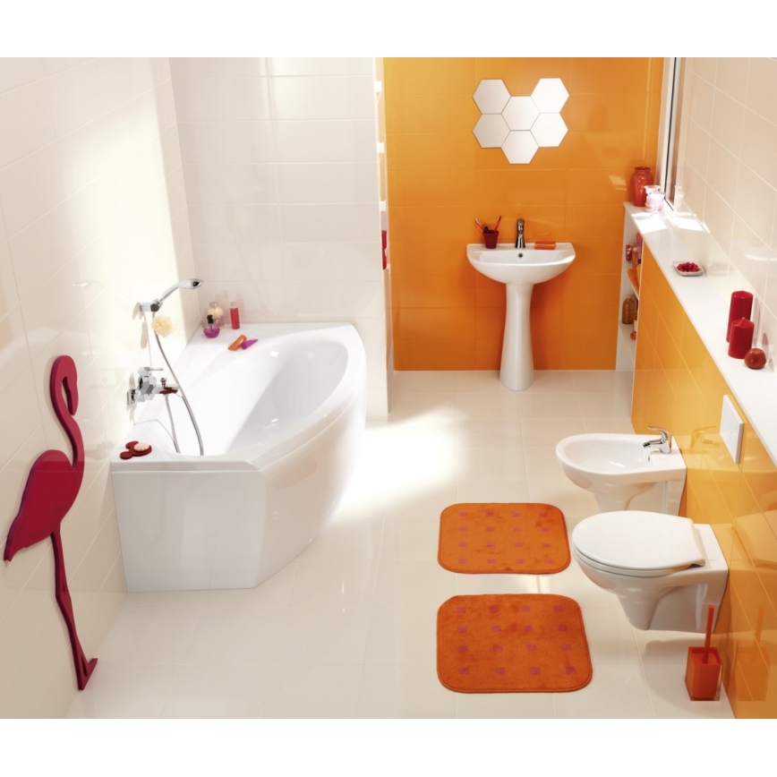 Cersanit K08-029 - Vas WC stativ cu capac PRESIDENT, ceramică, alb