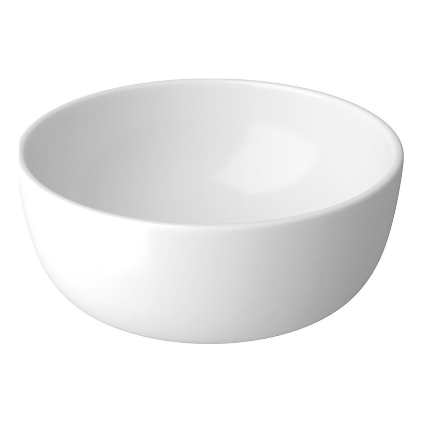 Cersanit K116-047-ECO - Lavoar pentru montare pe blat MODUO, Ø 35 cm, ceramică, alb lucios