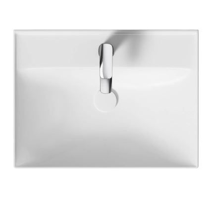 Cersanit K120-009 - Lavoar încastrat LARGA 45,5x60,5 cm ceramică/alb lucios