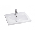 Cersanit K32-002-BOX - Lavoar pentru blat/suspendat COMO 40x50 cm ceramică/alb lucios