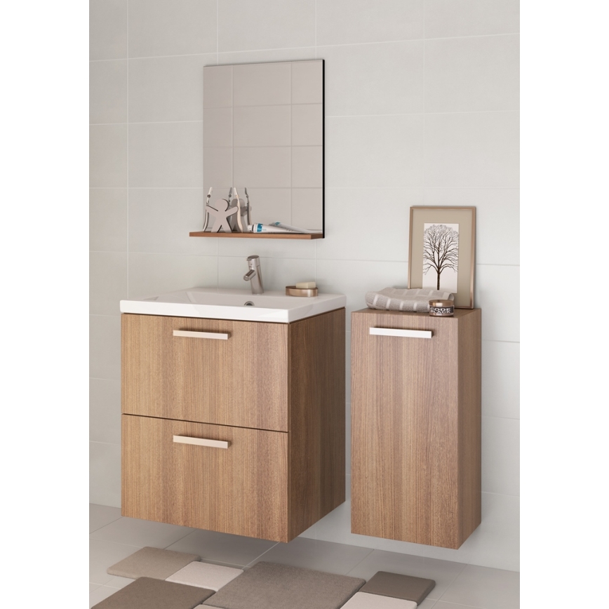 Cersanit K32-003-BOX - Lavoar COMO 45 x 60 cm, pentru blat/suspendat, ceramică, alb lucios