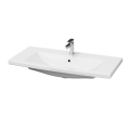 Cersanit K32-016-EX1 - Lavoar COMO 45x100 cm, pentru montaj pe blat sau suspendat, ceramică, alb lucios