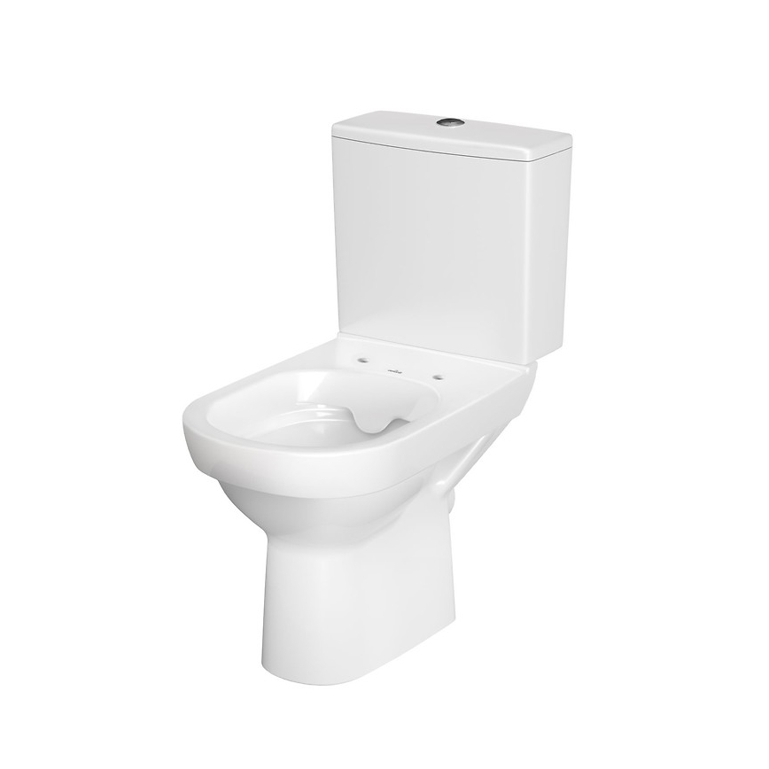 Cersanit K35-035 - Vas WC pe pardoseală CITY cu capac, ceramică, alb
