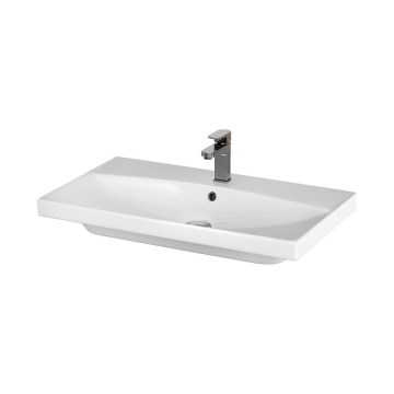 Cersanit K35-061 - Lavoar încastrat CITY, 45,5 x 80,5 cm, ceramică, alb lucios
