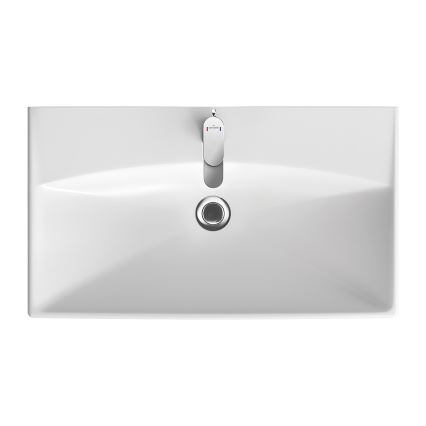Cersanit K35-061 - Lavoar încastrat CITY, 45,5 x 80,5 cm, ceramică, alb lucios