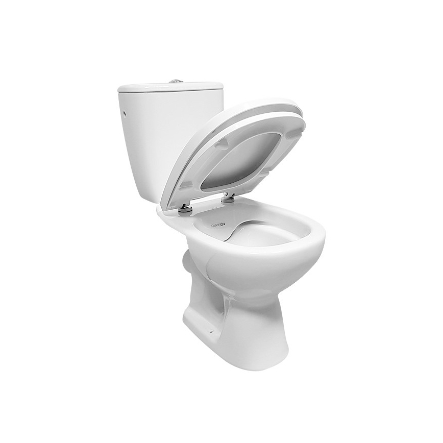 Cersanit K667-052 - Vas WC pe pardoseală cu scaun ARTECO, ceramică/albă