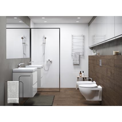 Cersanit S801-230-DSM - Dulap suspendat pentru baie cu lavoar MODUO, 50 x 62 x 40 cm, alb