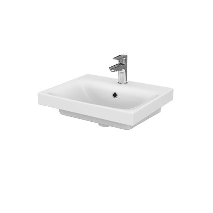 Cersanit S801-230-DSM - Dulap suspendat pentru baie cu lavoar MODUO, 50 x 62 x 40 cm, alb