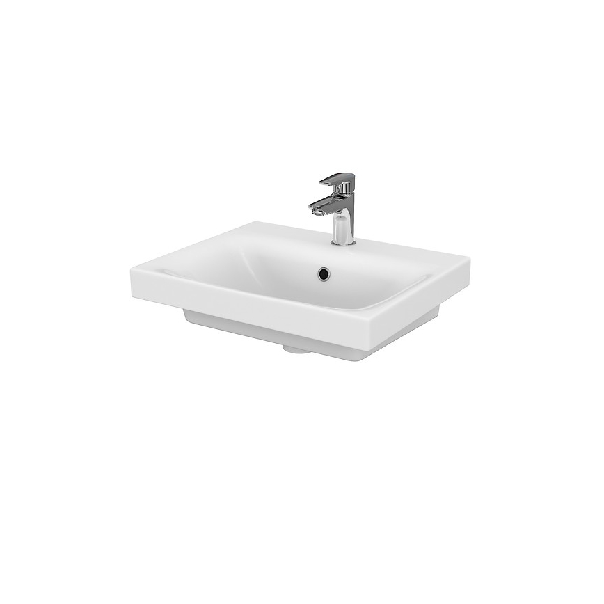 Cersanit S801-230-DSM - Dulap suspendat pentru baie cu lavoar MODUO, 50 x 62 x 40 cm, alb