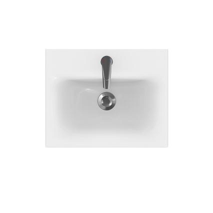 Cersanit S801-230-DSM - Dulap suspendat pentru baie cu lavoar MODUO, 50 x 62 x 40 cm, alb
