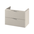 Cersanit S1015-003 - Dulap suspendat sub lavoar TIRSO 80x55x45 cm, bej