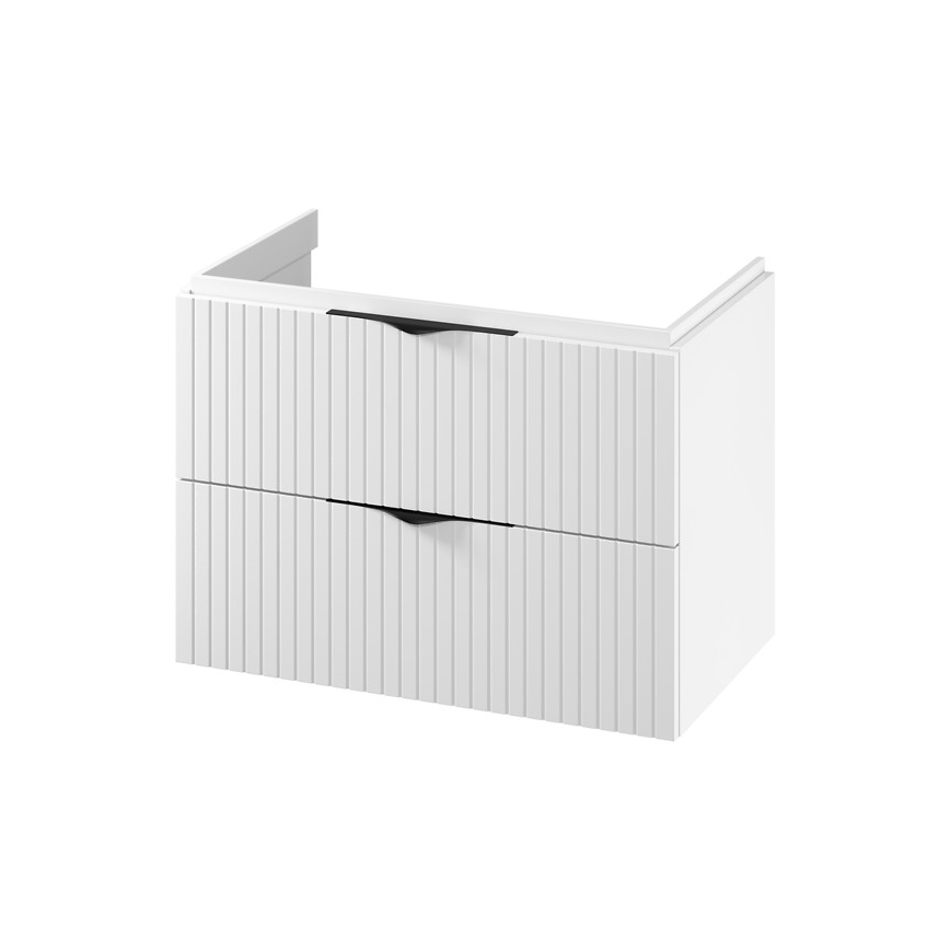 Cersanit S1015-004 - Dulap suspendat TIRSO pentru lavoar, 80 x 55 x 45 cm, alb