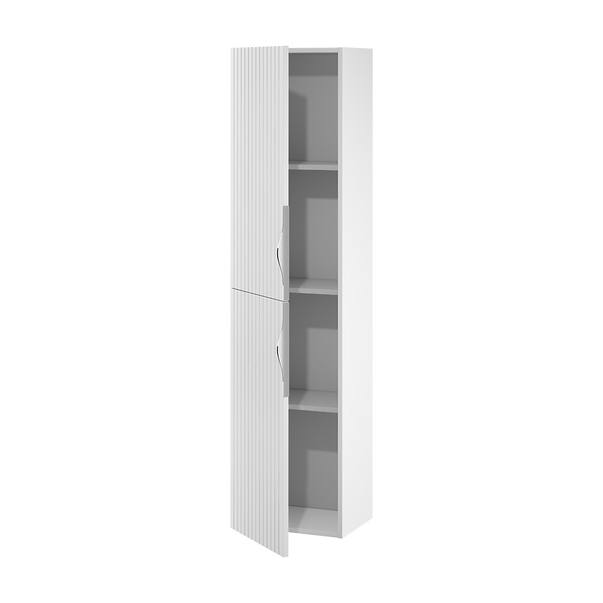 Cersanit S1015-010 - Dulap de baie suspendat TIRSO 40x160x30 cm alb mat