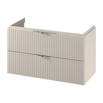 Cersanit S1015-013 - Dulap suspendat pentru lavoar TIRSO, 100 x 55 x 45 cm, bej