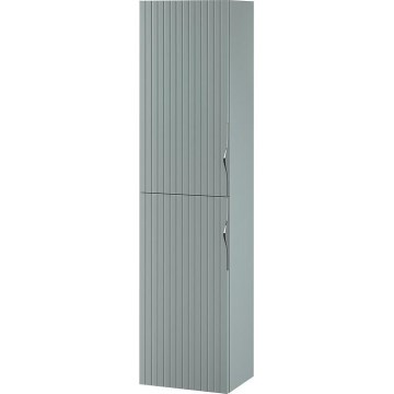 Cersanit S1015-025 - Dulap de baie suspendat TIRSO 40x160x30 cm verde mentă