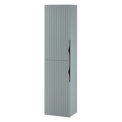 Cersanit S1015-025 - Dulap de baie suspendat TIRSO 40x160x30 cm verde mentă