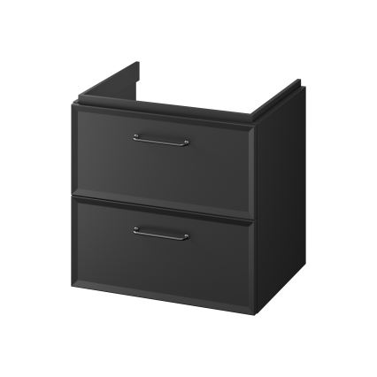 Cersanit S1021-002 - Dulap suspendat pentru lavoar MILLE 60x45 cm, negru